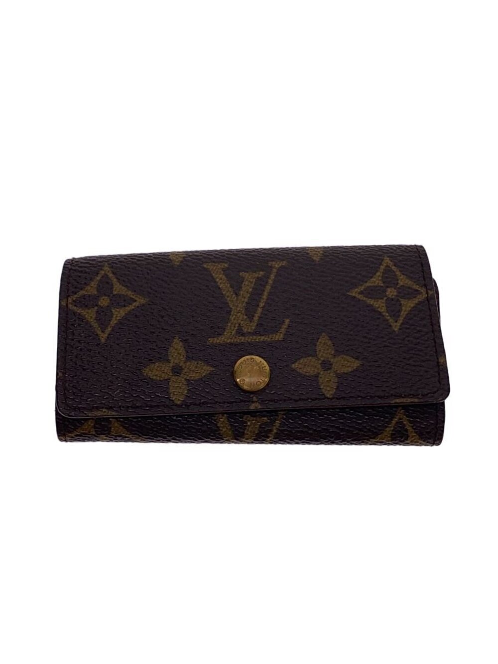 LOUIS VUITTON Multicles Monogram Canvas Leather Brown